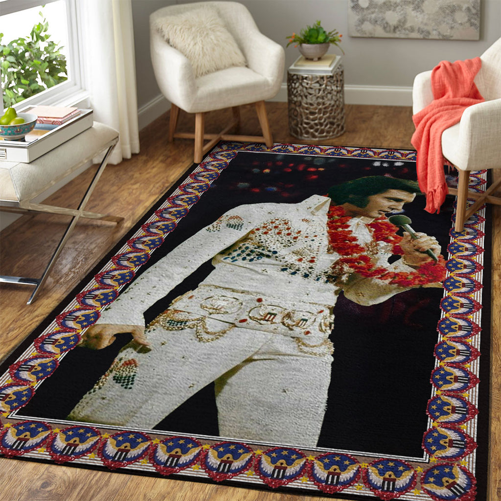 Elvis Presley Rectangular Rug – HOATT 7922