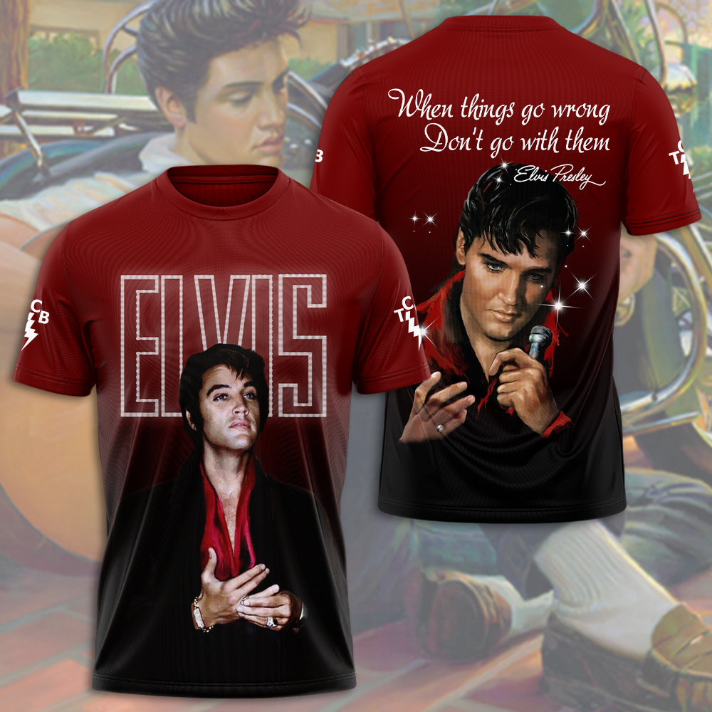 Elvis Presley High-Waisted Straight-Leg Trousers – VANDH 3213