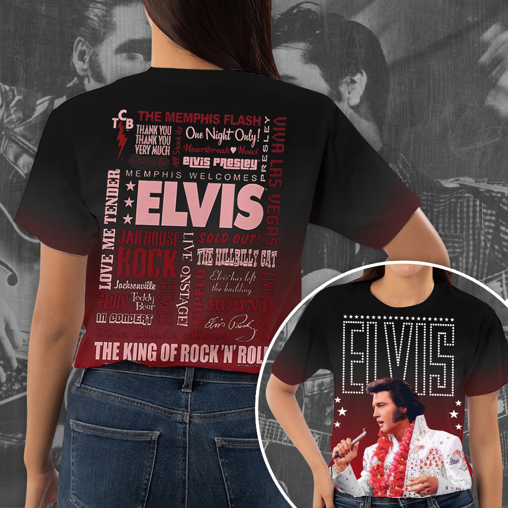 Elvis Presley Rectangle Canvas With Inner Frame – HOATT 8096