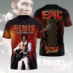 Elvis Presley Custom Shape 2-sided Acrylic Car Ornament – GNE 332