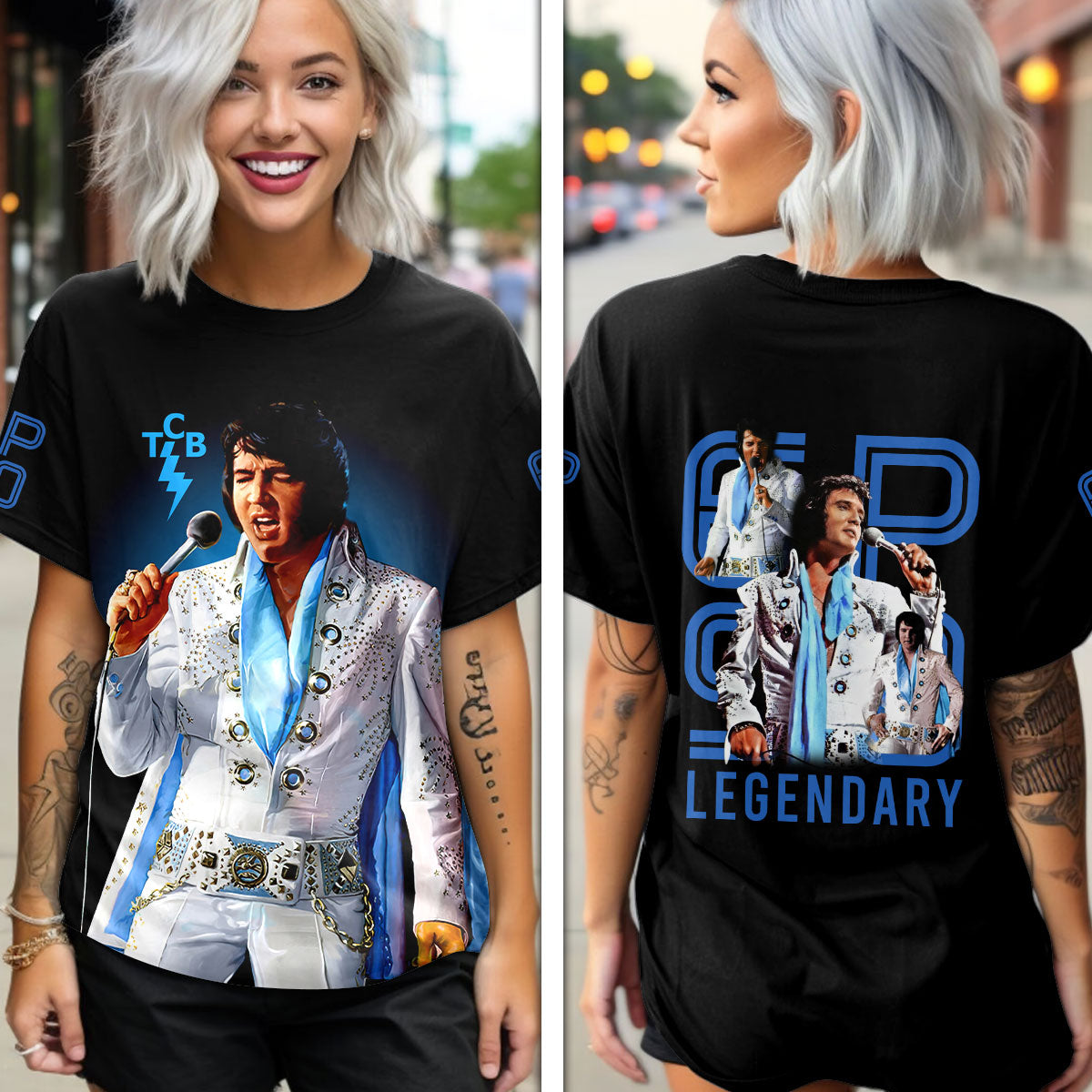 Elvis Presley 3D Windbreaker Jacket – MAITM 8855