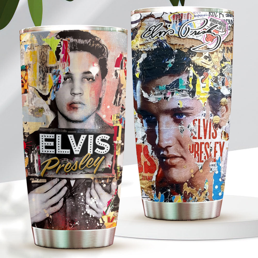 Elvis Presley Black Stainless Steel Watch – TANTN 7844