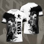 Elvis Presley 3D Sleeveless Down Jacket – TANTN 9125