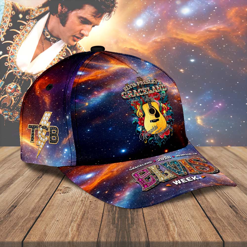 Elvis Presley Elvis Week 2026 Classic Cap – HOATT19852