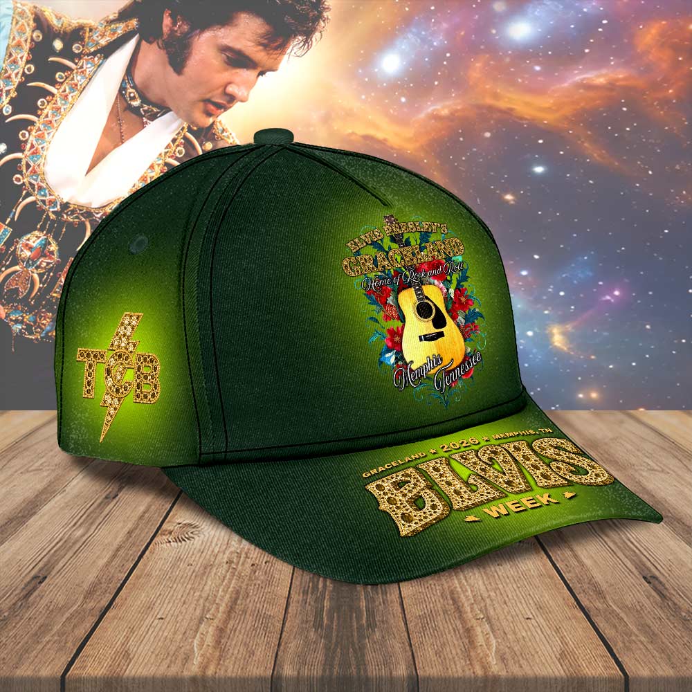 Elvis Presley Elvis Week 2026 Classic Cap – HOATT20005