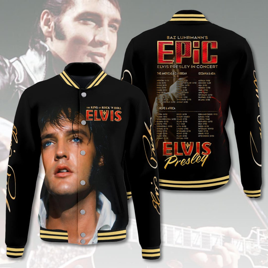 Elvis Presley Varsity Jacket – HOATT17338