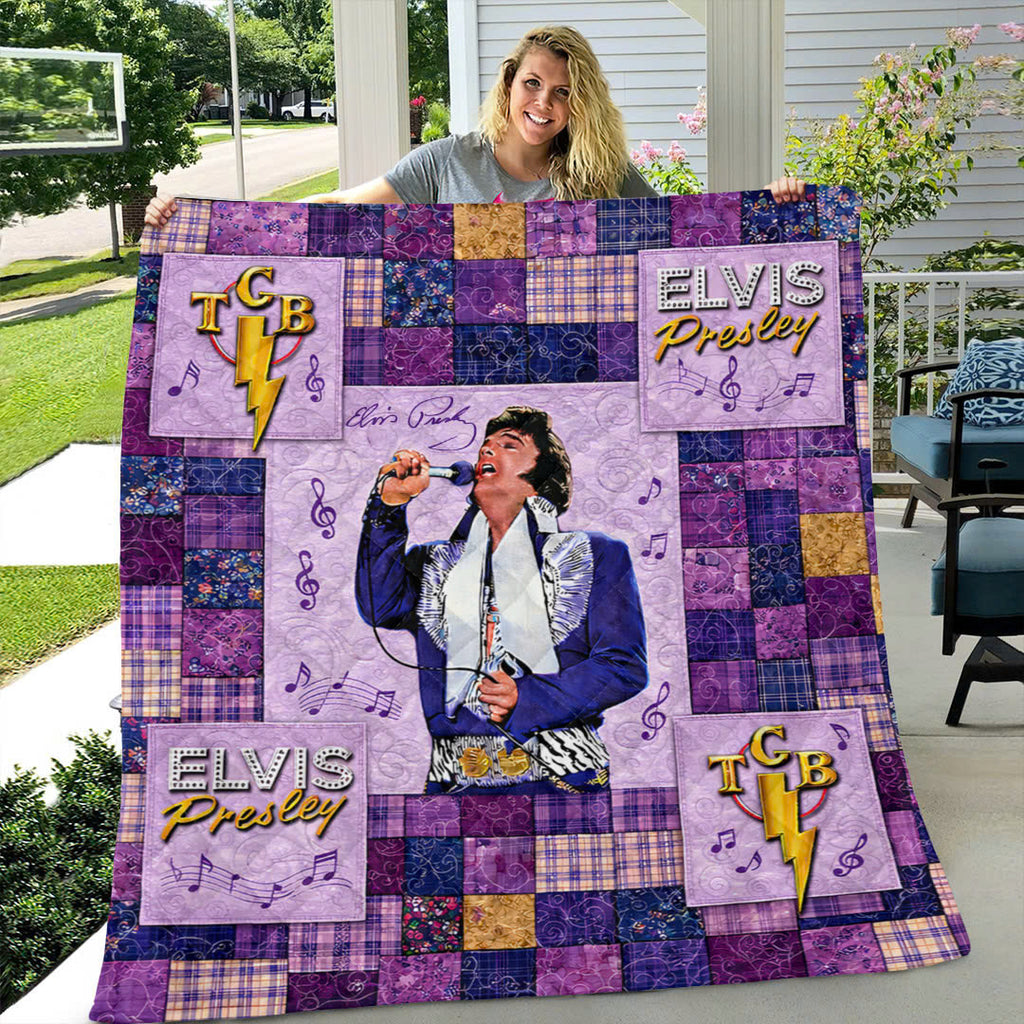 Elvis Presley Quilt Blanket – VANDH5051