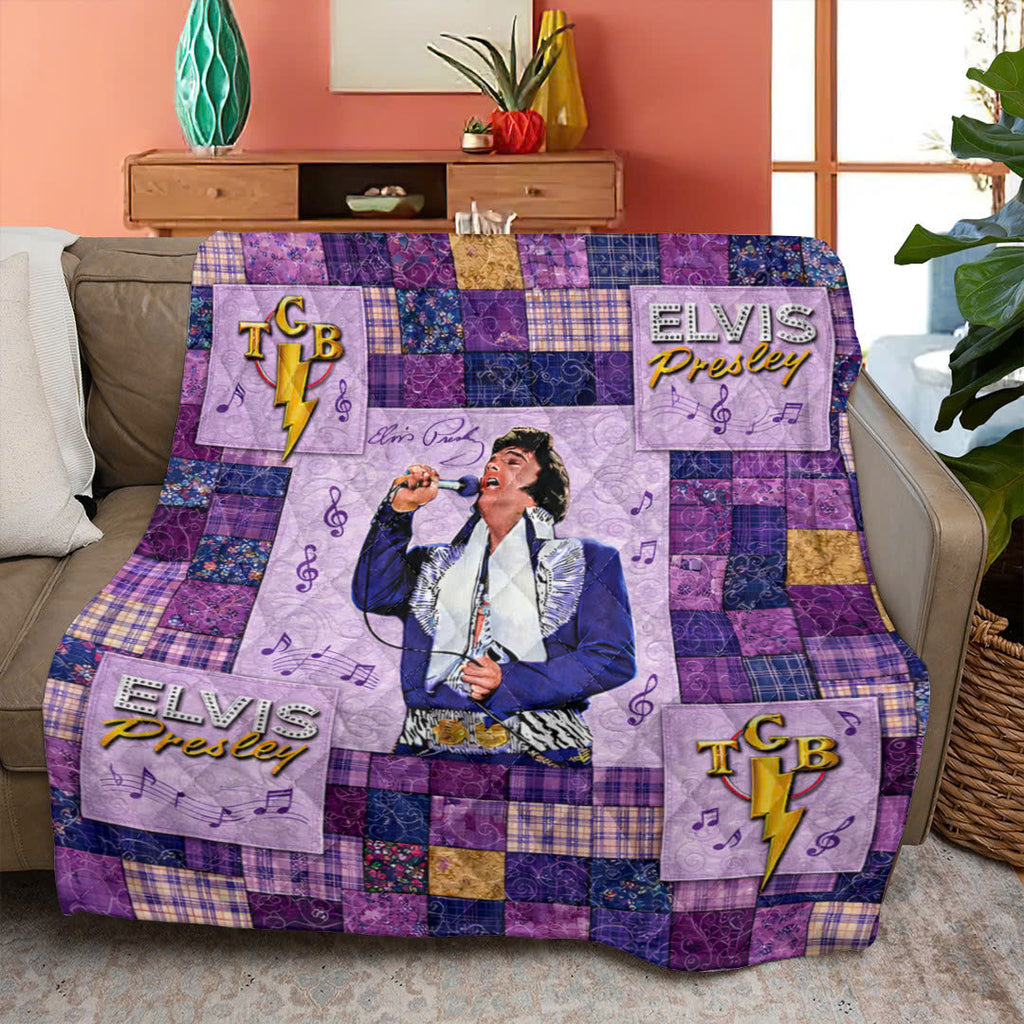 Elvis Presley Quilt Blanket – VANDH5051