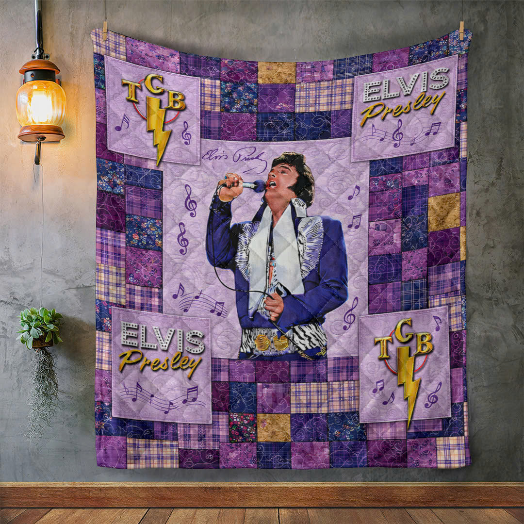Elvis Presley Quilt Blanket – VANDH5051