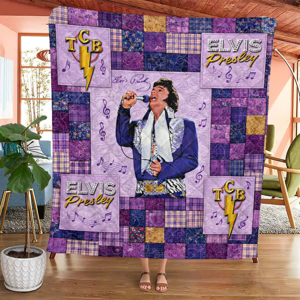Elvis Presley Quilt Blanket – VANDH5051
