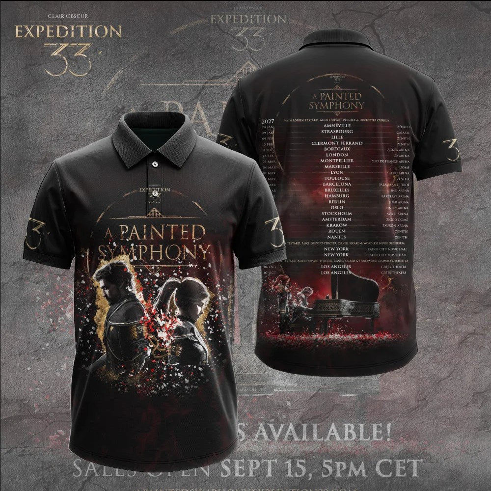 Expedition 33: A Painted Symphony 2027 Tour 3D Apparel – GNE8500