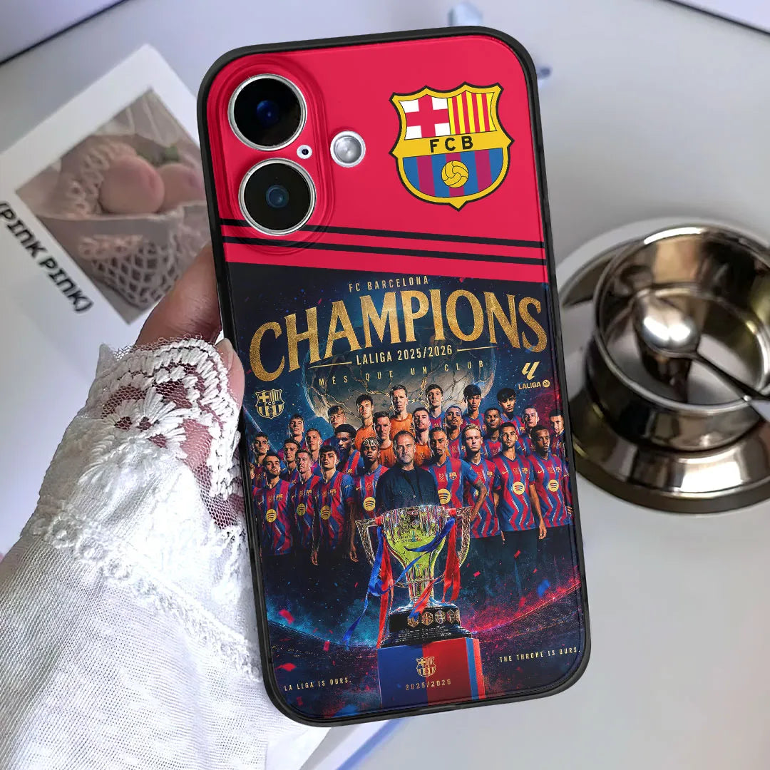 FC Barcelona LaLiga 25/26 Champions Phone Case – HOATT17870