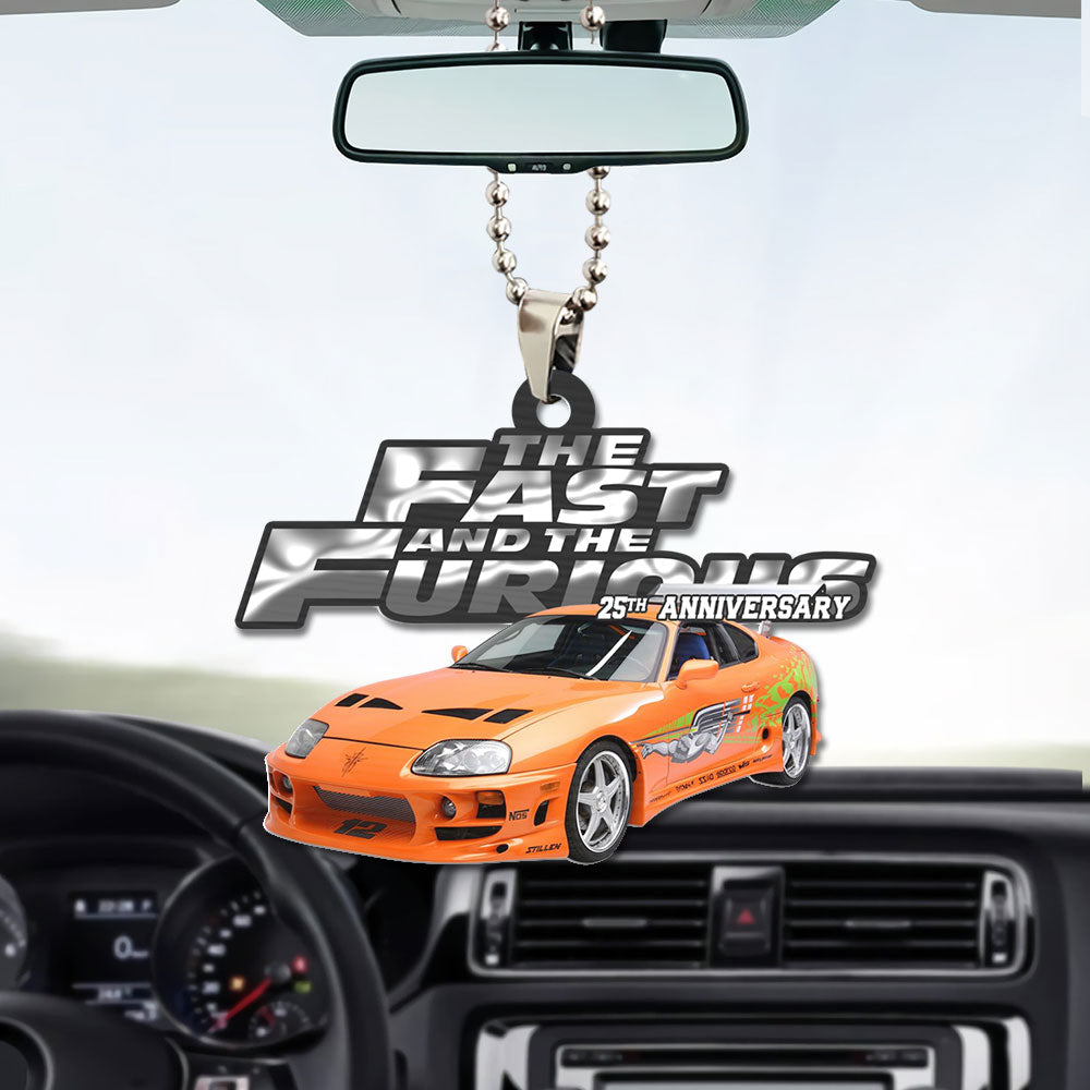 Fast & Furious 25th Anniversary 2026 Custom shape 1-sided Acrylic Car Ornament – GNE4792