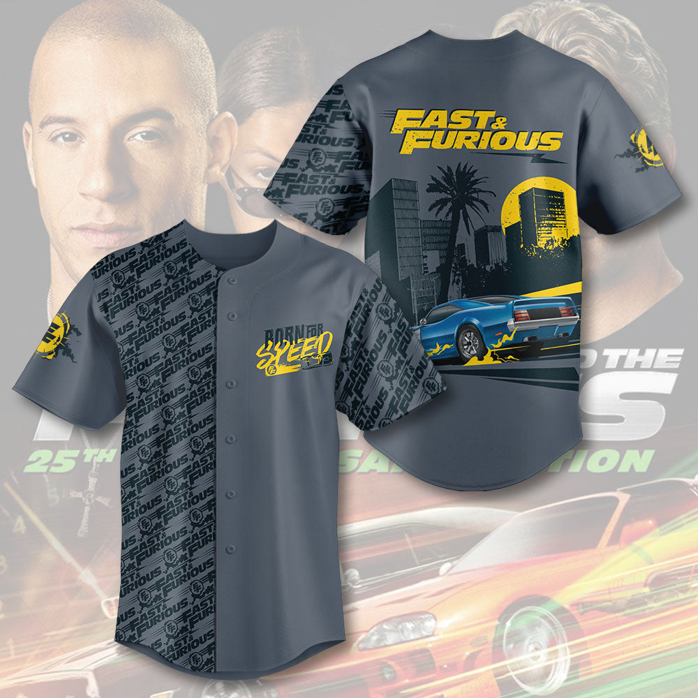 Fast & Furious Baseball Jersey – TANTN24788