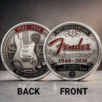 Fender 80th Anniversary Commemorative Coin – TANTN24916