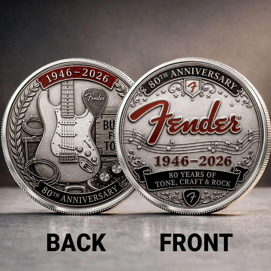 Fender 80th Anniversary Commemorative Coin – TANTN24916