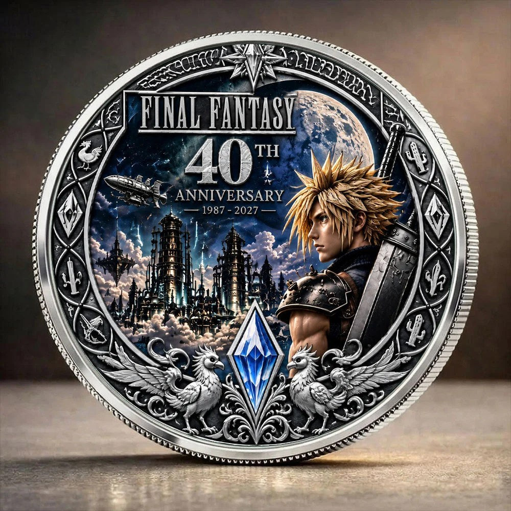 Final Fantasy 40th Anniversary 2027 Commemorative Coin – TANTN26347