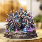 Final Fantasy 40th Anniversary Custom Shape Acrylic Plaque – TMTHU9214