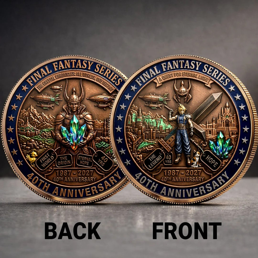 Final Fantasy 40th Anniversary Commemorative Coin – TANTN25524