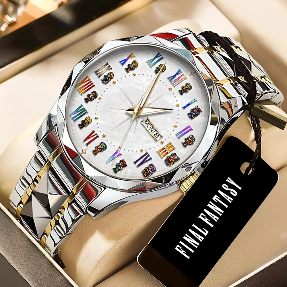 Final Fantasy Alloy Luxury Quartz Watch – GNE7678
