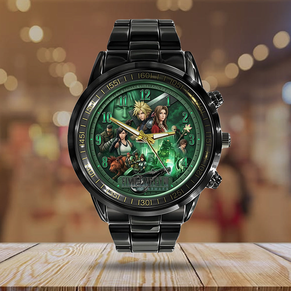 Final Fantasy VII Remake Black Stainless Steel Watch – TMTHU6859