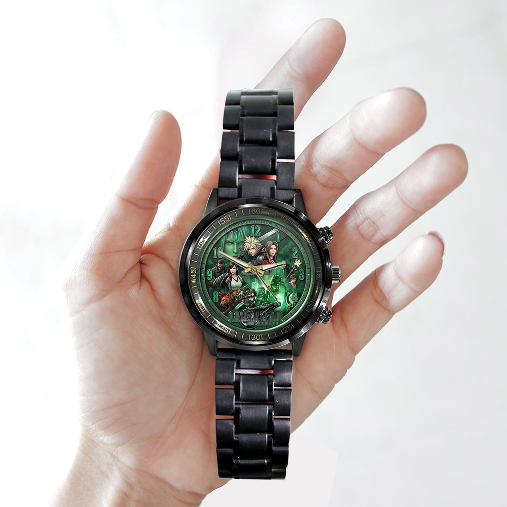 Final Fantasy VII Remake Black Stainless Steel Watch – TMTHU6859