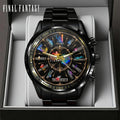 Final Fantasy Black Stainless Steel Watch – GNE9181