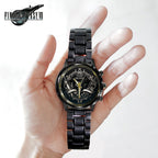 Final Fantasy VII 30th Anniversary Black Stainless Steel Watch – GNE7158