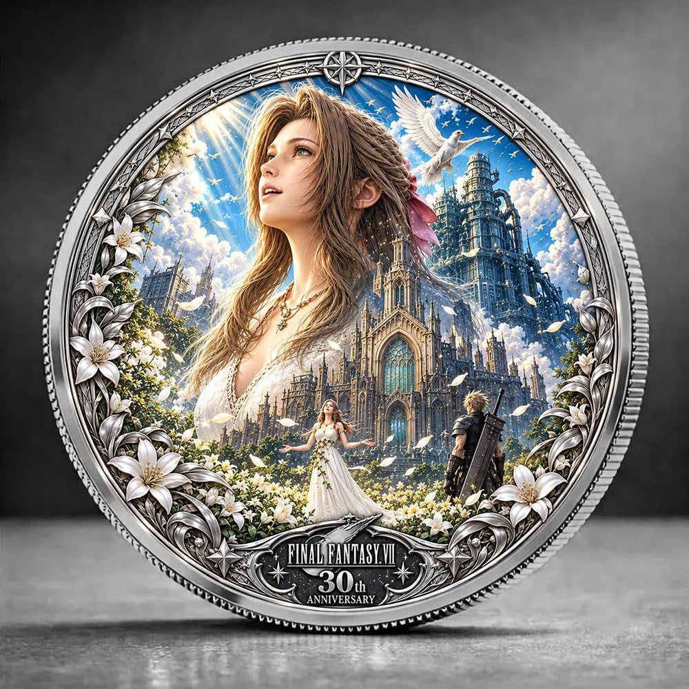 Final Fantasy VII 30th Anniversary Commemorative Coin – GNE8766