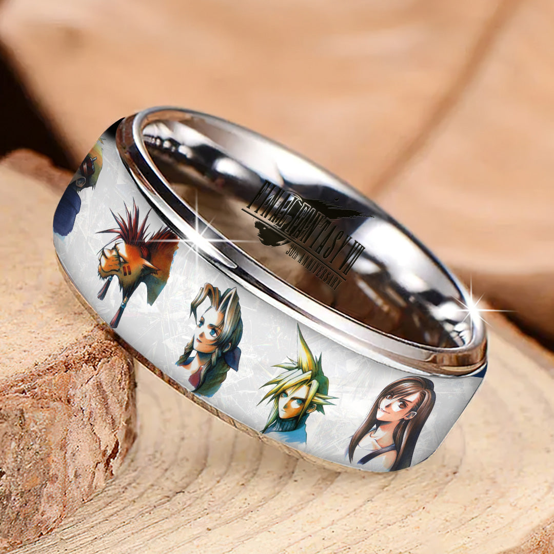 Final Fantasy VII 30th Anniversary Custom Alloy Ring – GNE7137