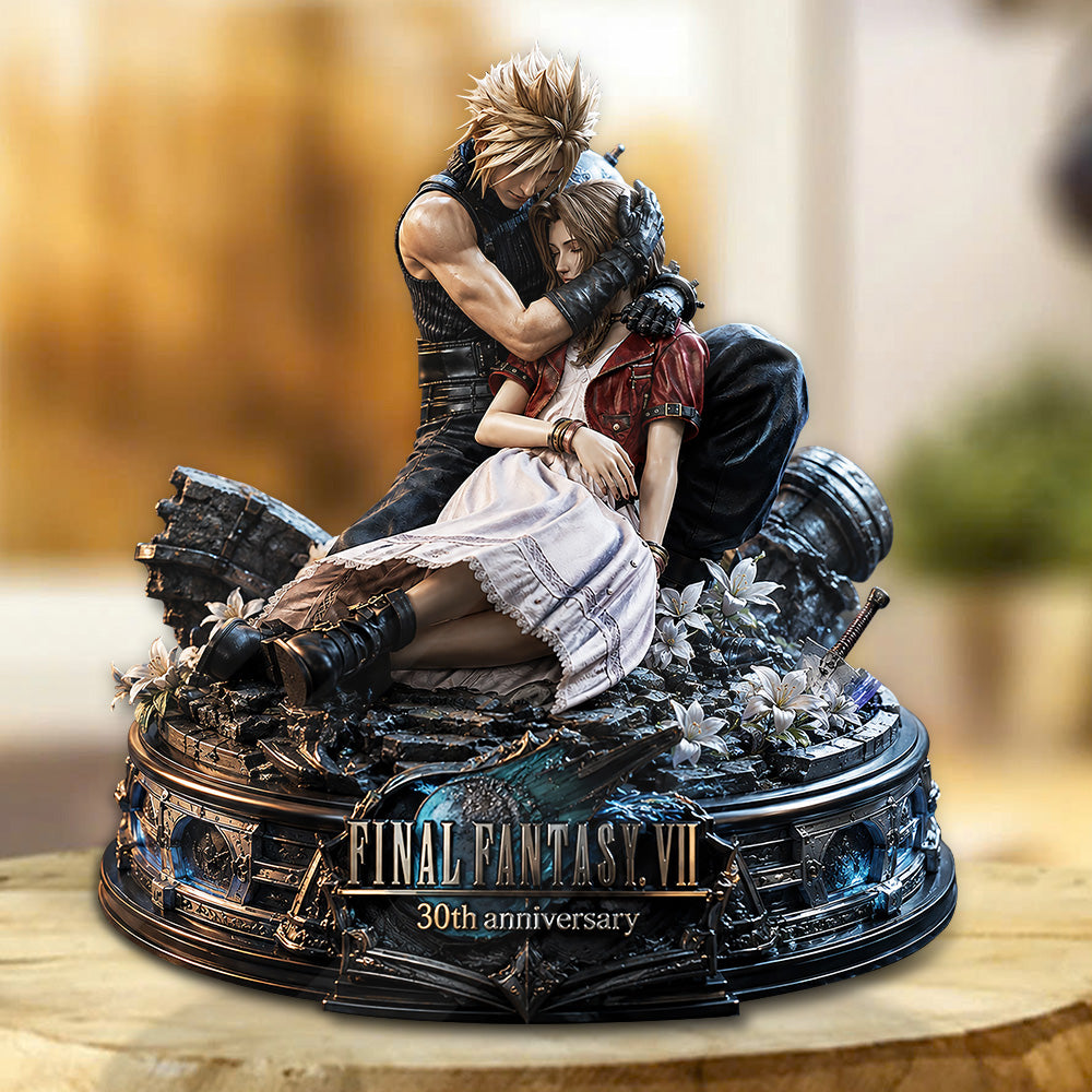 Final Fantasy VII 30th Anniversary Custom Shape Acrylic Plaque – GNE8006