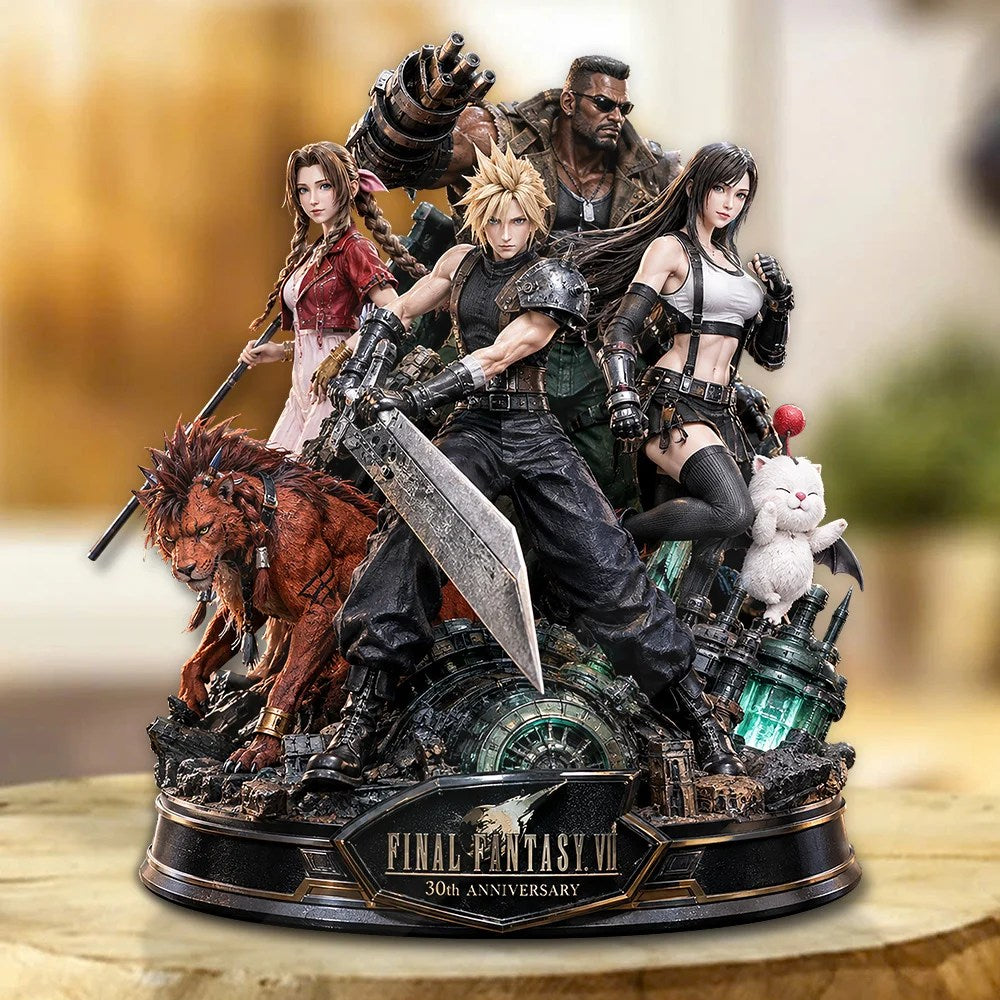 Final Fantasy VII 30th Anniversary Custom Shape Acrylic Plaque – GNE8748
