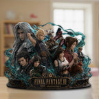 Final Fantasy VII 30th Anniversary Custom Shape Acrylic Plaque – GNE6546