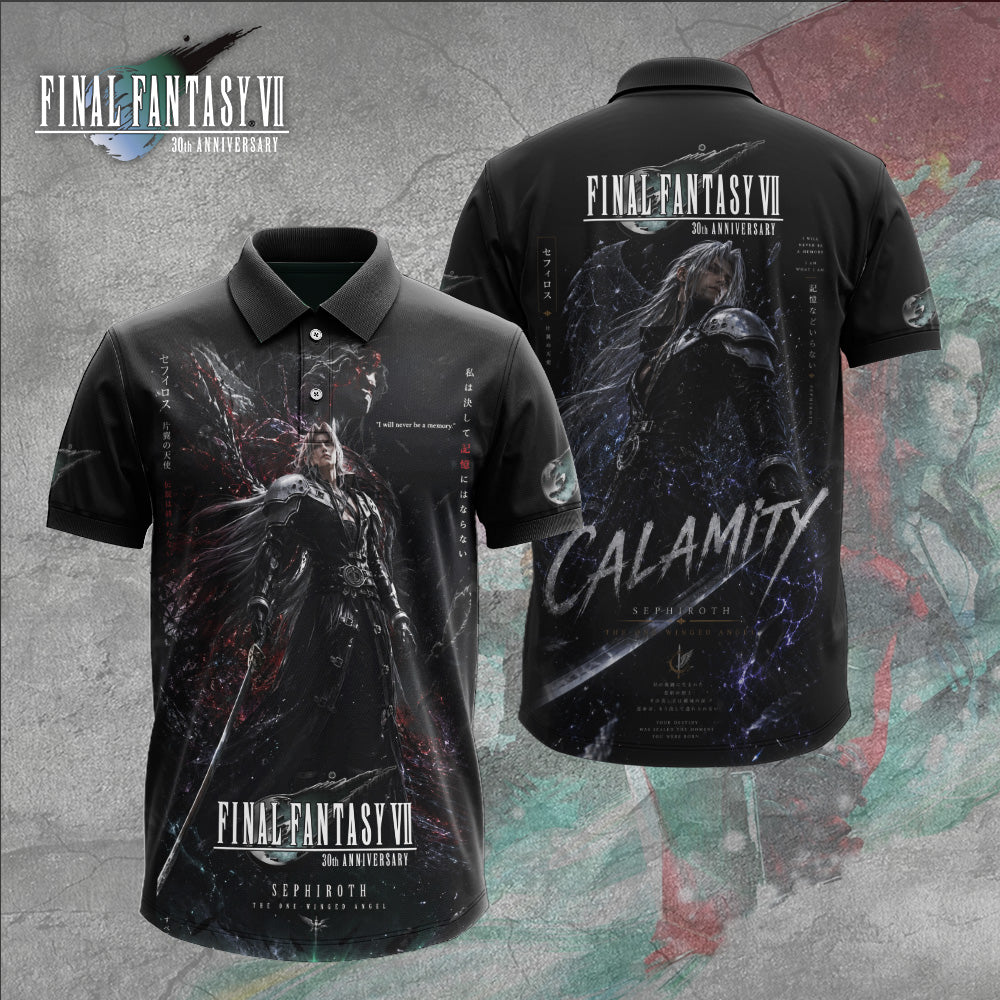 Final Fantasy VII x Sephiroth 30th Anniversary 3D Apparel – GNE7007