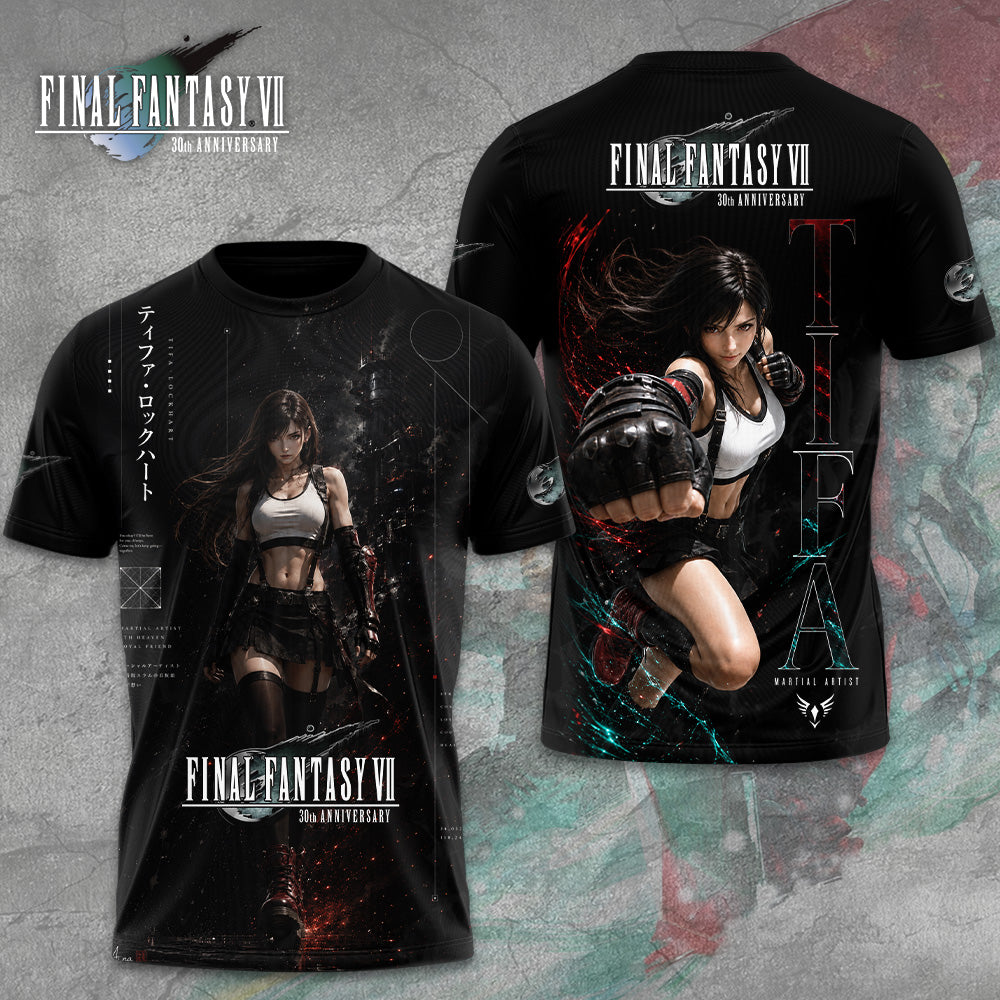 Final Fantasy VII x Tifa Lockhart 30th Anniversary 3D Apparel – GNE7008