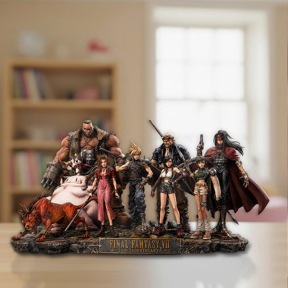 Final Fantasy VII 30th Anniversary Custom Shape Acrylic Plaque – GNE6483