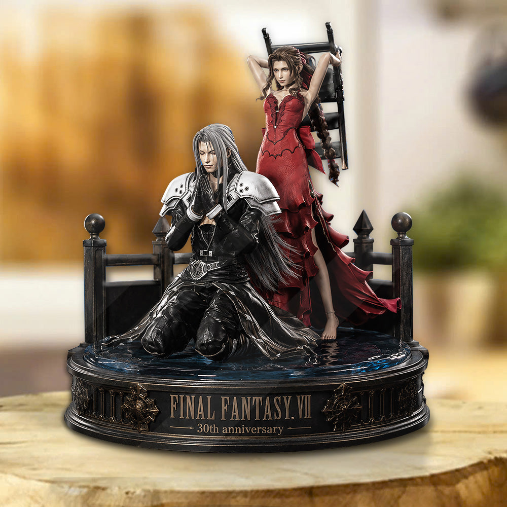 Final Fantasy VII 30th Anniversary Custom Shape Acrylic Plaque – GNE6734