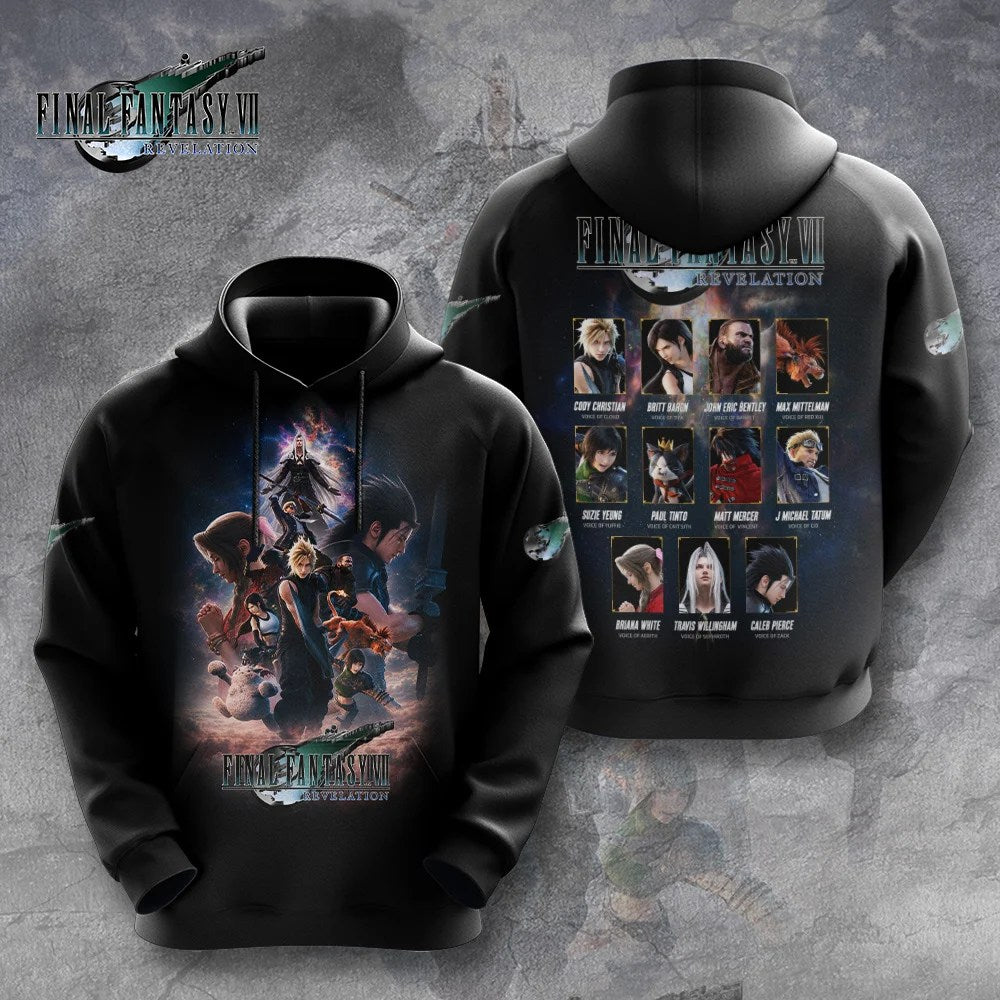 Final Fantasy VII Revelation 3D Apparel – GNE8762