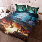 Final Fantasy VII Revelation 3-Piece Duvet Bedding Set – GNE8690