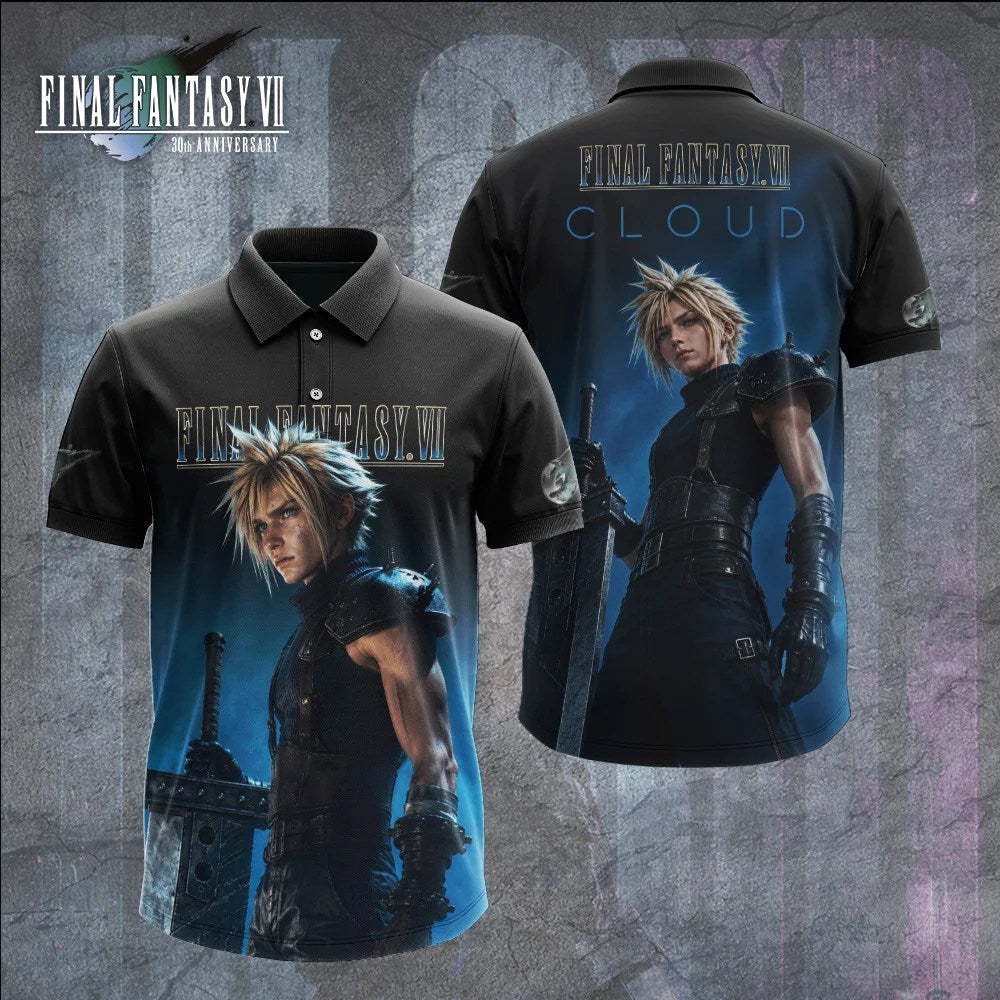 Final Fantasy VII x Cloud Strife 30th Anniversary 3D Apparel – GNE8262