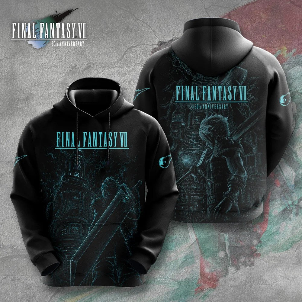 Final Fantasy VII x Cloud Strife 30th Anniversary 3D Apparel – GNE8317