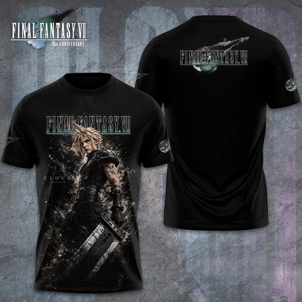 Final Fantasy VII x Cloud Strife 30th Anniversary 3D Apparel – GNE8444