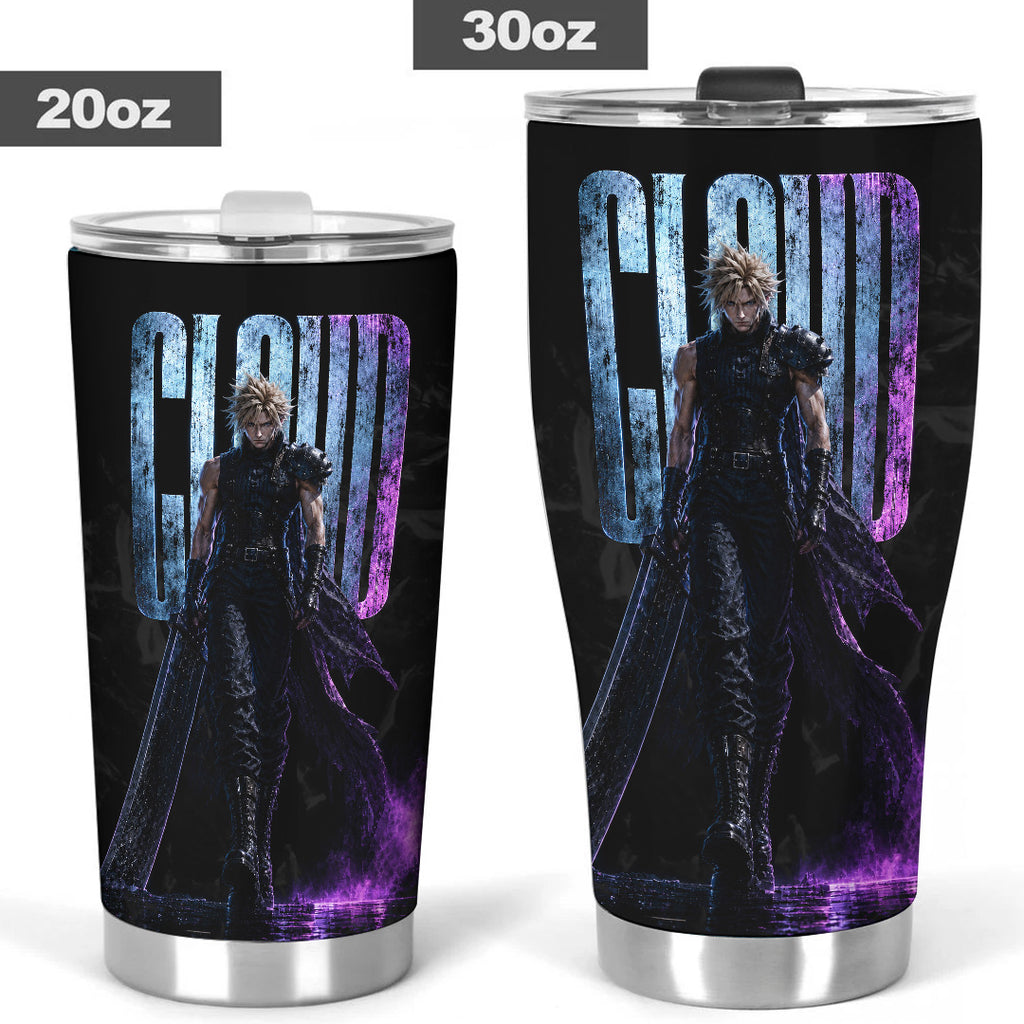 Final Fantasy VII x Cloud Strife 30th Anniversary Tumbler Cup – GNE7898