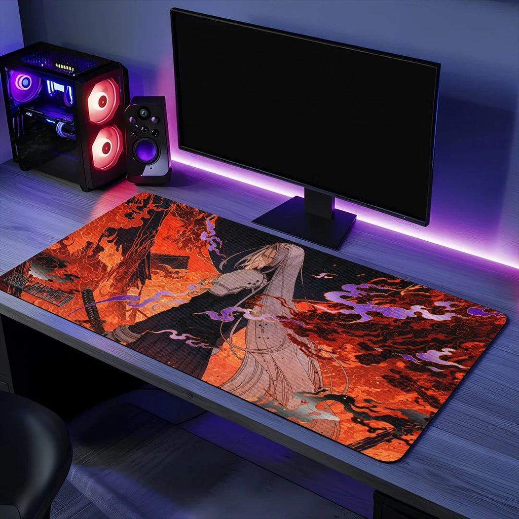 Final Fantasy VII x Sephiroth Custom Gaming Desk Mat – GNE8267