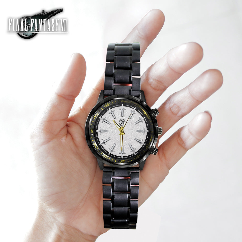 Final Fantasy VII x Tifa Lockhart Black Stainless Steel Watch – GNE6537