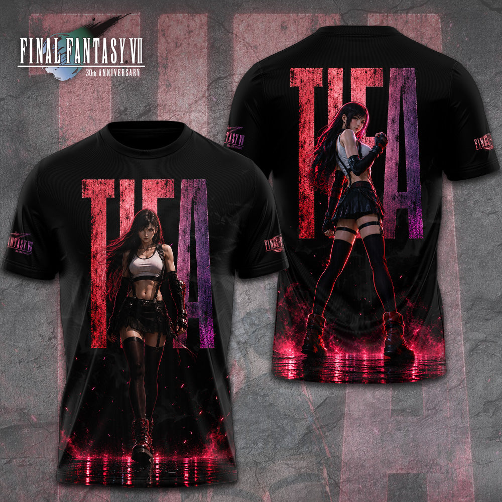Final Fantasy VII x Tifa Lockhart 30th Anniversary 3D Apparel – GNE7672