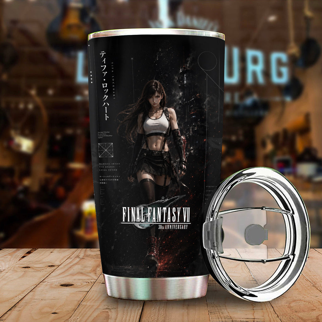 Final Fantasy VII x Tifa Lockhart 30th Anniversary Tumbler Cup – GNE7550