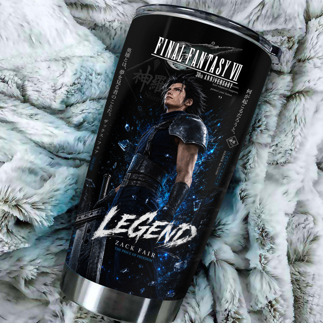 Final Fantasy VII x Zack Fair 30th Anniversary Tumbler Cup – GNE7552