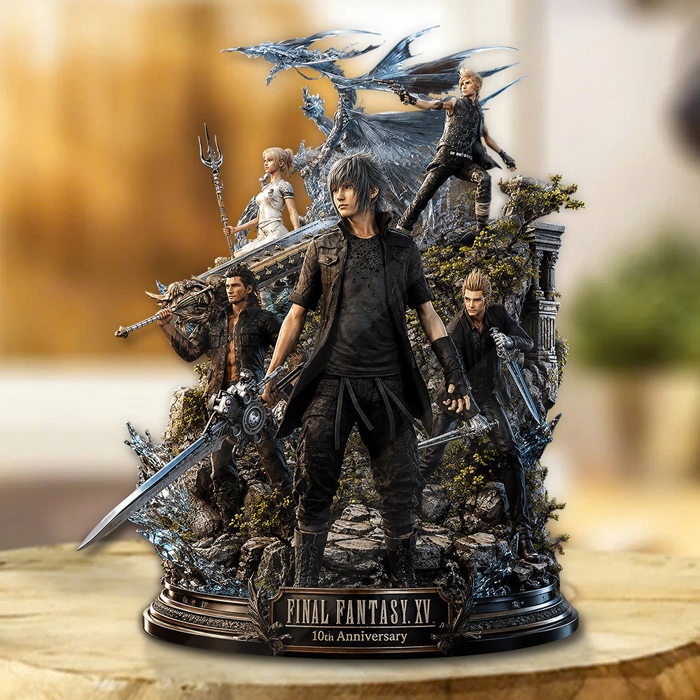 Final Fantasy XV 10th Anniversary Custom Shape Acrylic Plaque – GNE7967