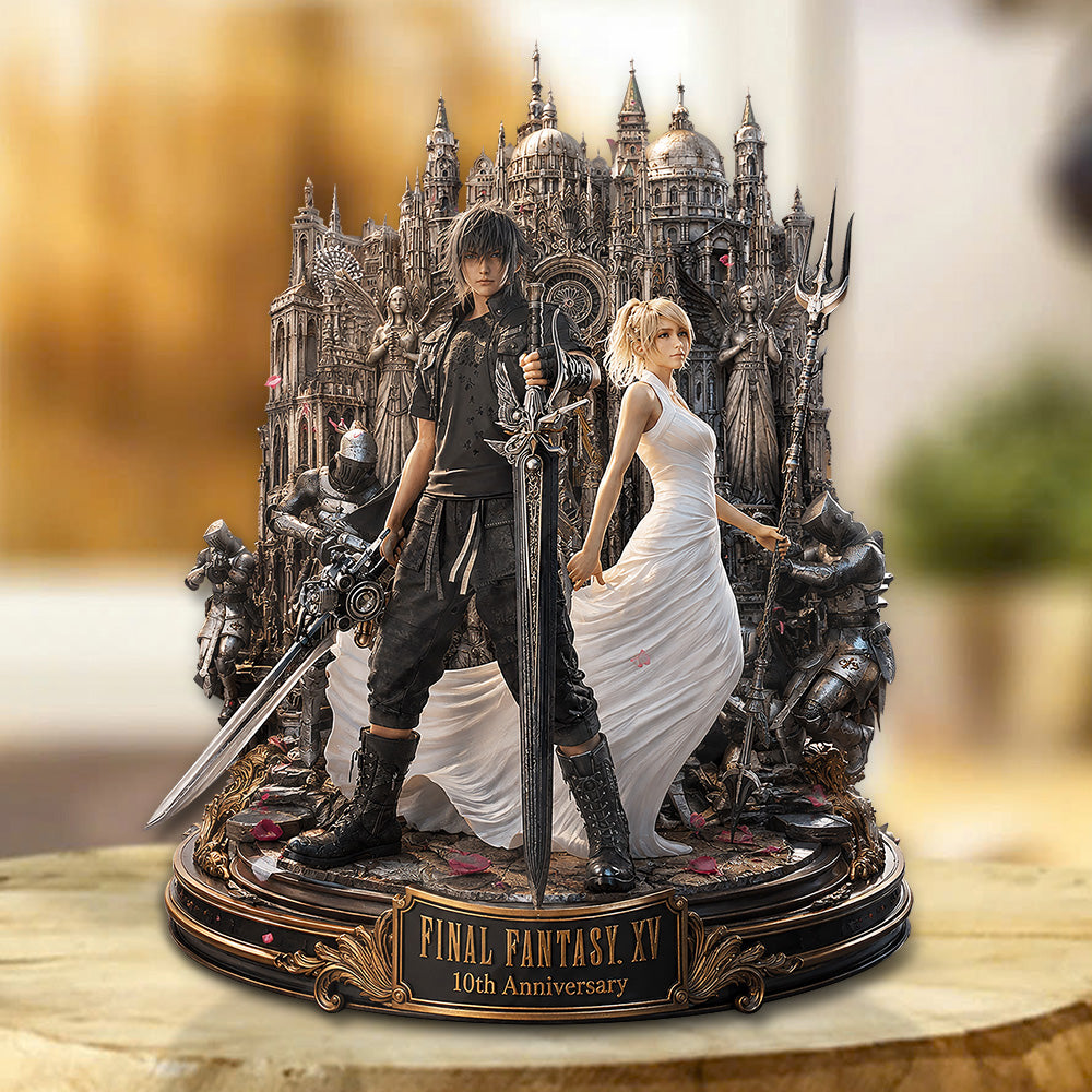 Final Fantasy XV 10th Anniversary Custom Shape Acrylic Plaque – GNE7968